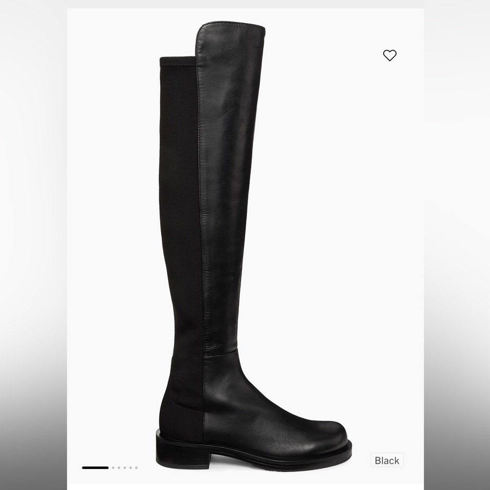 Stuart Weitzman

5050 Bold 40MM Suede & Garbadine Boots